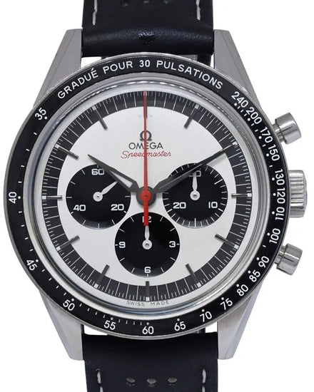 Omega Speedmaster Anniversary Series L.E. 39.7MM Silver Dial Leather Strap (311.32.40.30.02.001)