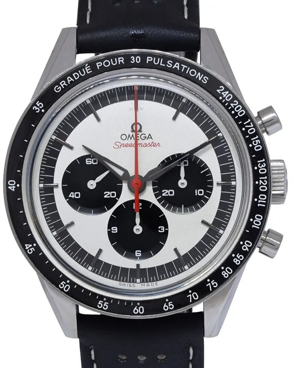Omega Speedmaster Anniversary Series L.E. 39.7MM Silver Dial Leather Strap (311.32.40.30.02.001)