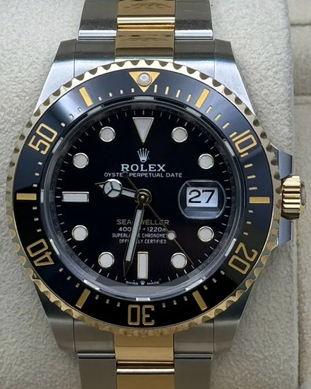 2022 Rolex Sea-Dweller 43MM Black Dial Two-Tone Oyster Bracelet (126603)
