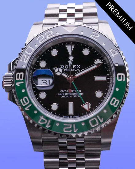 2025 Rolex GMT-Master II "Sprite" 40MM Black Dial Jubilee Bracelet (126720VTNR)