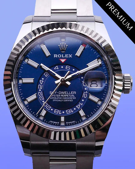 2025 Rolex Sky-Dweller 42MM Blue Dial Oyster Bracelet (336934)
