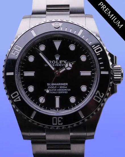 2025 Rolex Submariner No-Date 41MM Black Dial Oyster Bracelet (124060)