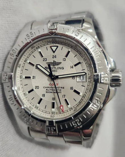 Breitling Colt 41MM White Dial Steel Bracelet (A17380)
