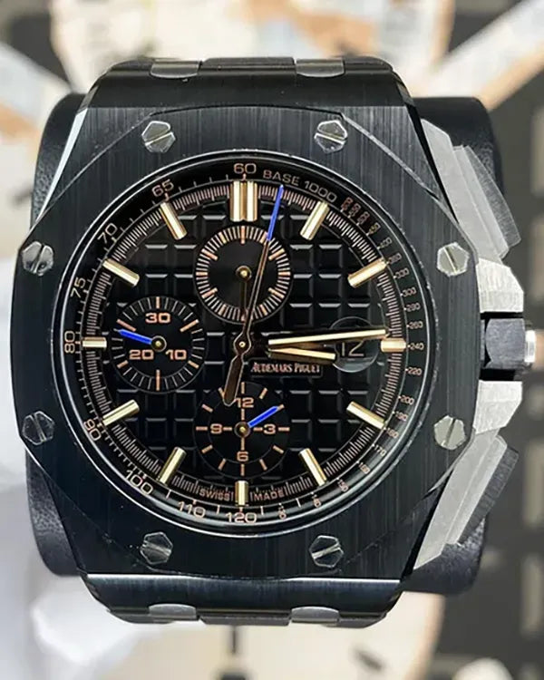 2019 Audemars Piguet Royal Oak Offshore Chronograph 44MM Black Dial Rubber Strap (26405CE.OO.A002CA.02)