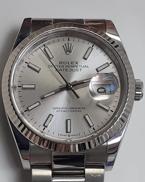 Rolex Datejust 36MM Silver Dial Oyster Bracelet (126234)