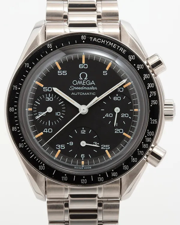 Omega Speedmaster 39MM Black Dial Steel Bracelet (3510.50.00)