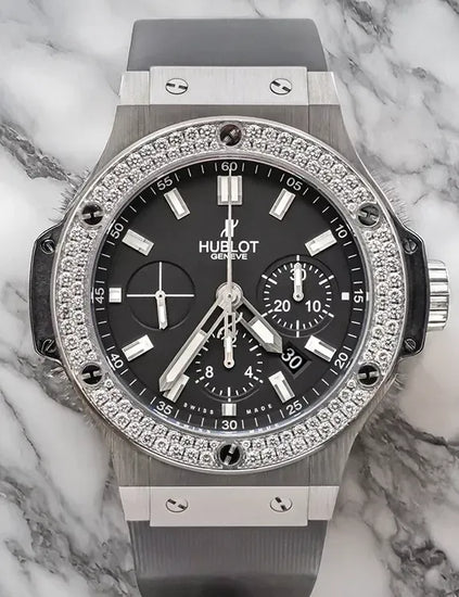 Hublot Big Bang 44MM Black Dial Rubber Strap (301.SX.1170.RX.1104)