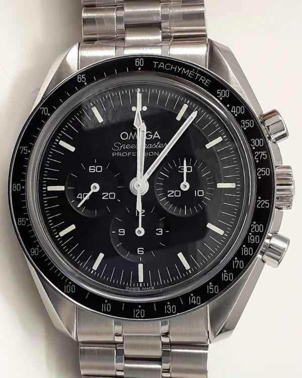 2024 Omega Speedmaster Professional Moonwatch 42MM Black Dial Steel Bracelet (310.30.42.50.01.002)