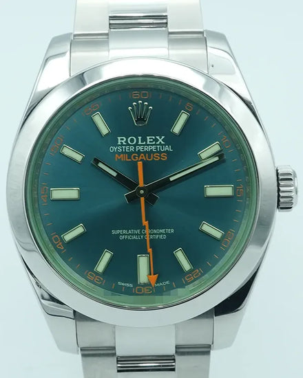 2017 Rolex Milgauss 40MM Blue Dial Oyster Bracelet (116400GV)
