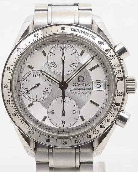 Omega Speedmaster Date 39MM Silver Dial Steel Bracelet (3513.30.00)