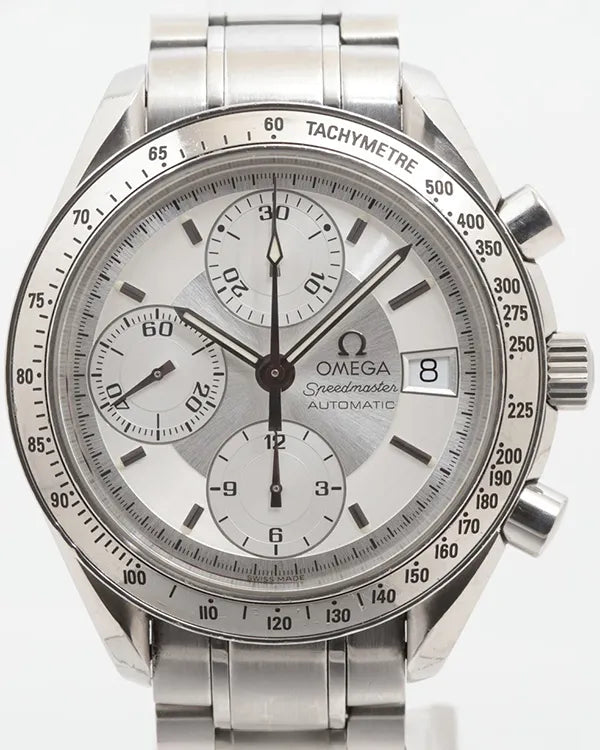 Omega Speedmaster Date 39MM Silver Dial Steel Bracelet (3513.30.00)