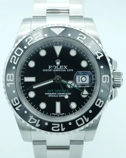 2016 Rolex GMT-Master II 40MM Black Dial Oyster Bracelet (116710LN)