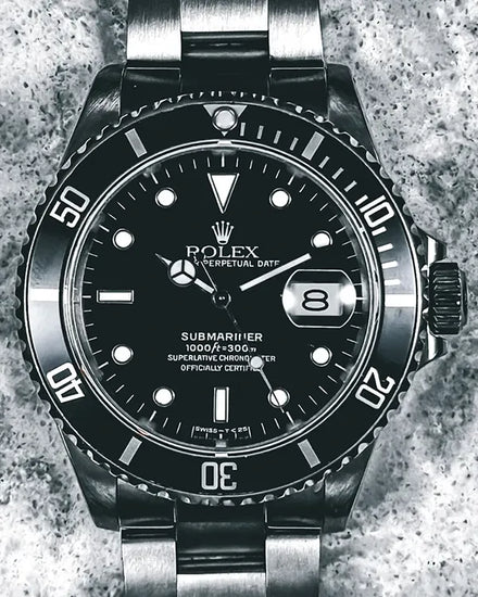 Rolex Submariner Date 40MM Black Dial Oyster Bracelet (16610)