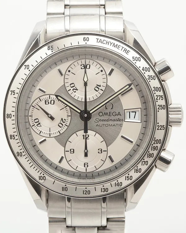 Omega Speedmaster Date 39MM Silver Dial Steel Bracelet (3513.30.00)