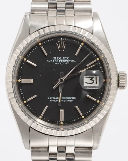 Rolex Datejust 36MM Black Dial Jubilee Bracelet (1603)