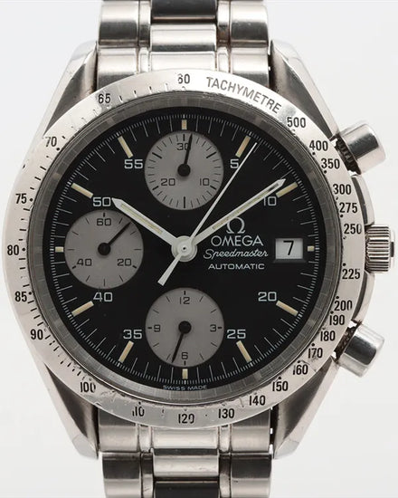 Omega Speedmaster Reduced 39MM Black Dial Steel Bracelet (3511.50)