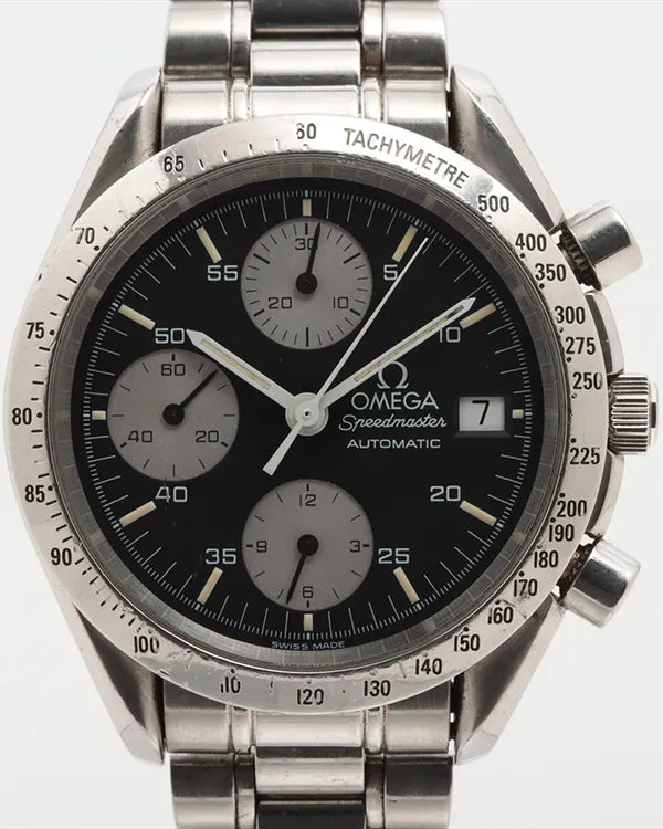 Omega Speedmaster Reduced 39MM Black Dial Steel Bracelet (3511.50)