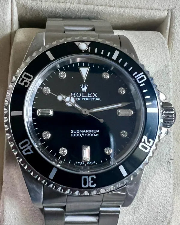 Rolex Submariner No-Date 40MM Black Dial Oyster Bracelet (14060M)