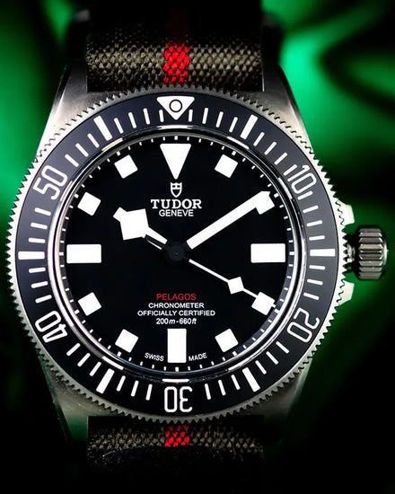 2024 Tudor Pelagos FXD 42MM Black Dial Textile Strap (25717N)