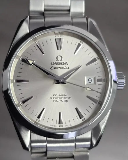 2009 Omega Seamaster Aqua Terra 39.2MM Silver Dial Steel Bracelet (2503.30.00)