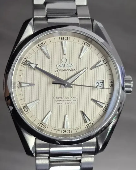 2017 Omega Seamaster Aqua Terra 150M 41MM Silver Dial Steel Bracelet (231.10.42.21.02.003)