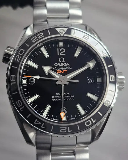 2019 Omega Seamaster Planet Ocean 600M 43.5MM Black Dial Steel Bracelet (232.30.44.22.01.001)