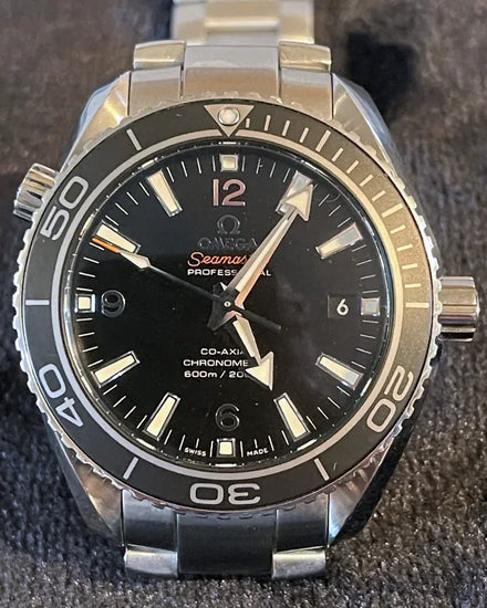 Omega Seamaster Planet Ocean 600M 43.5MM Black Dial Steel Bracelet (215.30.44.21.01.001)