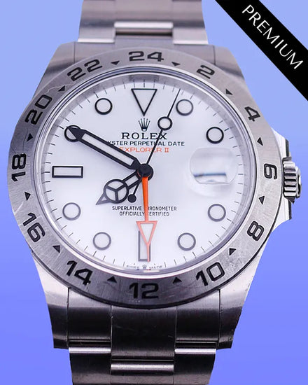 2024 Rolex Explorer II "Polar" 42MM White Dial Oyster Bracelet (226570)
