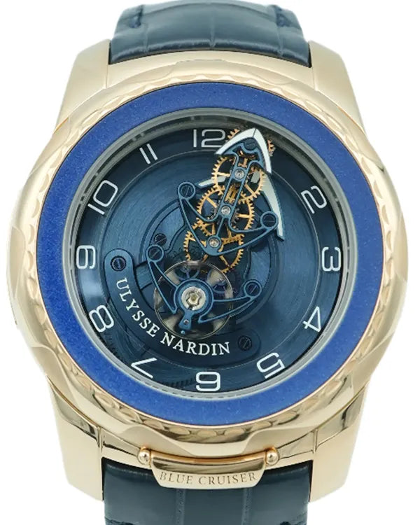 Ulysse Nardin Freak Cruiser 45MM Blue Dial Leather Strap (2056-131/03)