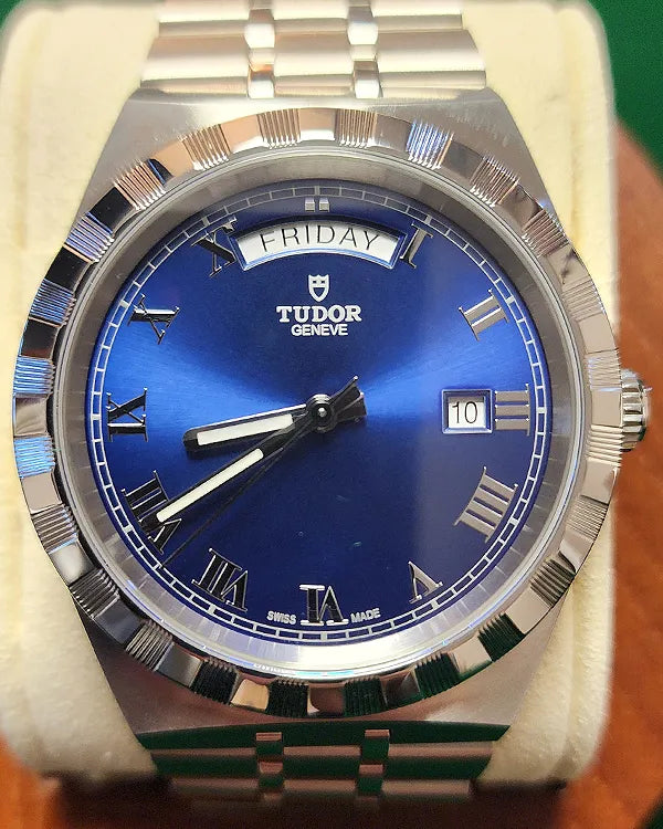 No Reserve - 2024 Tudor Royal 41MM Blue Dial Steel Bracelet (28600)