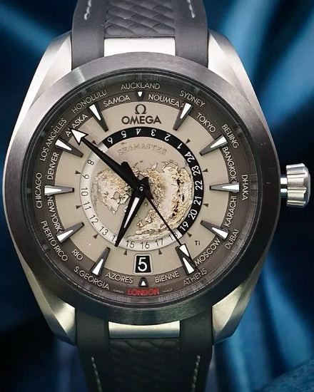 Omega Seamaster Aqua Terra 150M 43MM Grey Dial Rubber Strap (220.92.43.22.99.001)