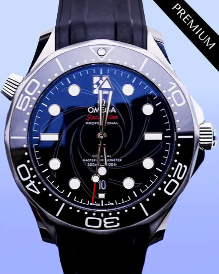 2021 Omega Seamaster Diver 300M L.E. 42MM Black Dial Rubber Strap (210.22.42.20.01.004)