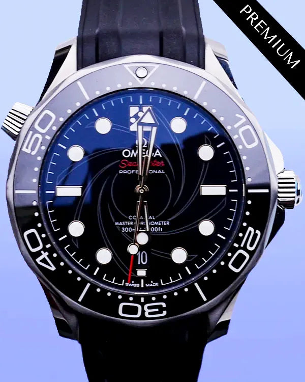 2021 Omega Seamaster Diver 300M L.E. 42MM Black Dial Rubber Strap (210.22.42.20.01.004)