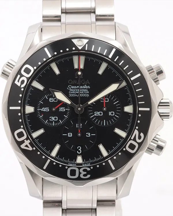 Omega Seamaster Diver 300M 41.5MM Black Dial Steel Bracelet (2594.52)