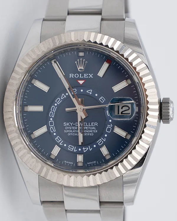 Rolex Sky-Dweller 42MM Blue Dial Oyster Bracelet (326934)
