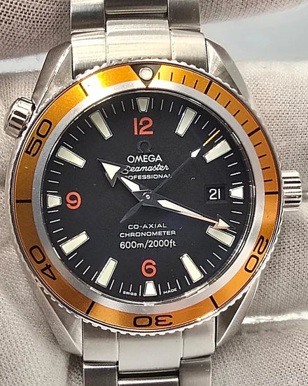 Omega Seamaster Planet Ocean 42MM Black Dial Steel Bracelet (2209.50.00)