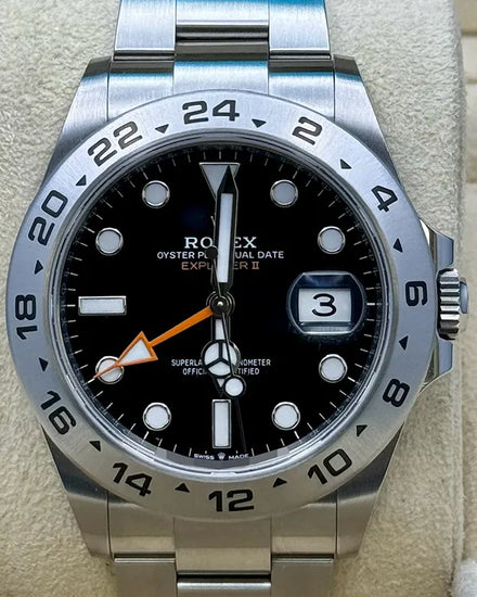 2023 Rolex Explorer II 42MM Black Dial Oyster Bracelet (226570)