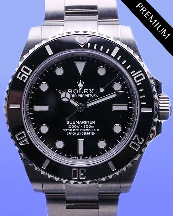 2025 Rolex Submariner No Date 41MM Black Dial Oyster Bracelet (124060)