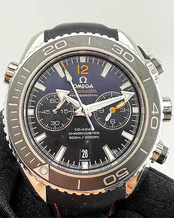 Omega Seamaster Planet Ocean 600M 45.5MM Black Dial Rubber Strap (232.32.46.51.01.005)