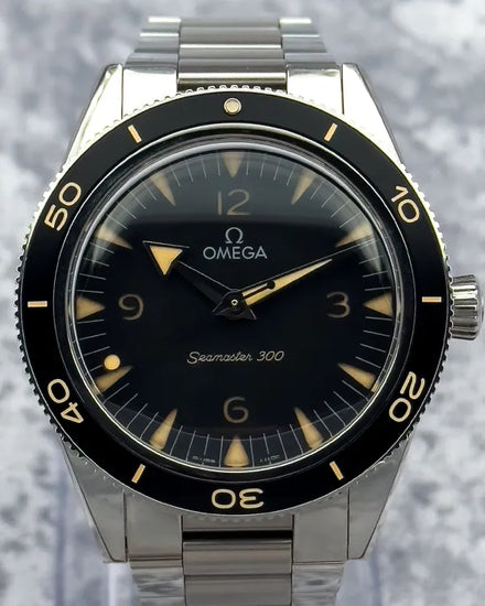 2023 Omega Seamaster 300 41MM Black Dial Steel Bracelet (234.30.41.21.01.001)