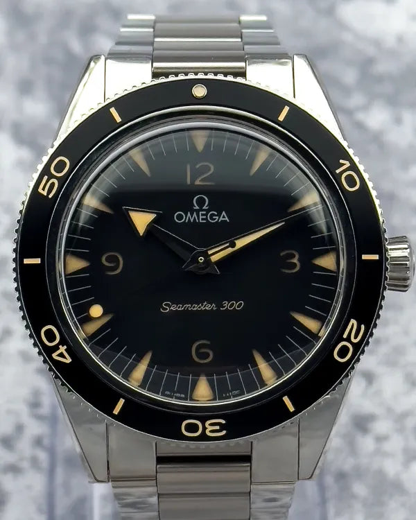 2023 Omega Seamaster 300 41MM Black Dial Steel Bracelet (234.30.41.21.01.001)