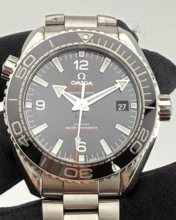Omega Seamaster Planet Ocean 600M 43.5MM Black Dial Steel Bracelet (215.30.44.21.01.001)