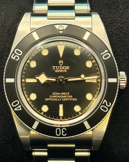 2024 Tudor Black Bay 54 37MM Black Dial Steel Bracelet (79000N)