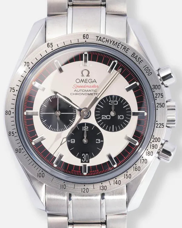 Omega Speedmaster Michael Schumacher "The Legend" L.E. 42MM White Dial Steel Bracelet (3559.32.00)