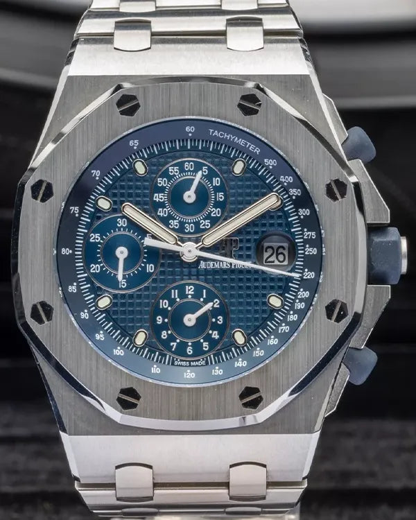 2019 Audemars Piguet Royal Oak Offshore 25th Anniversary "Beast" Edition 42MM Blue Dial Steel Bracelet (26237ST.OO.1000ST.01)