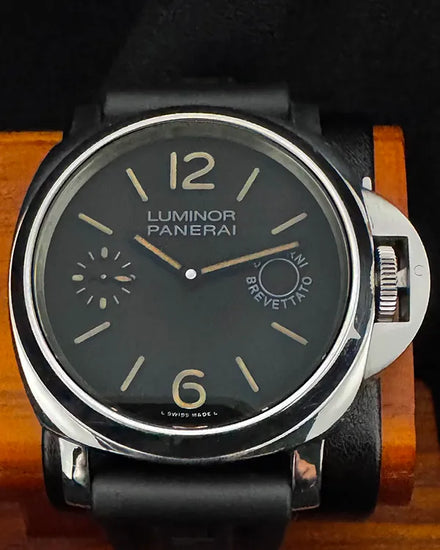 2020 Panerai Luminor Marina 8 Days 44MM Black Dial Rubber Strap (PAM00590)