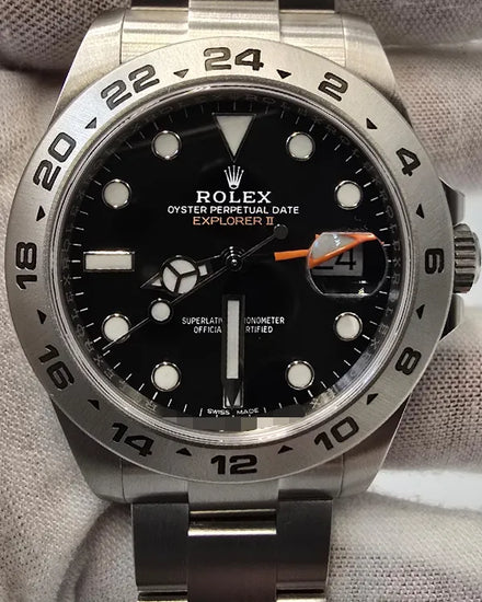 2020 Rolex Explorer II 42MM Black Dial Oyster Bracelet (216570)