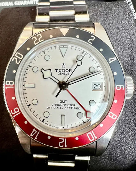 2023 Tudor Black Bay GMT "Pepsi" 41MM White Dial Steel Bracelet (79830RB)
