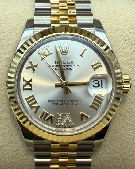 2024 Rolex Datejust 31MM Silver Dial Two-Tone Super Jubilee Bracelet (278273)