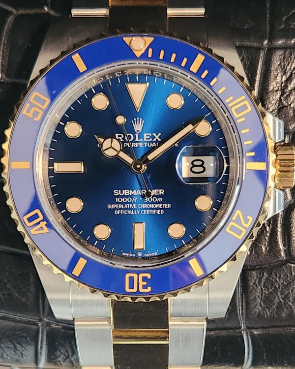 2024 Rolex Submariner Date "Bluesy" 41MM Blue Dial Two-Tone Oyster Bracelet (126613LB)
